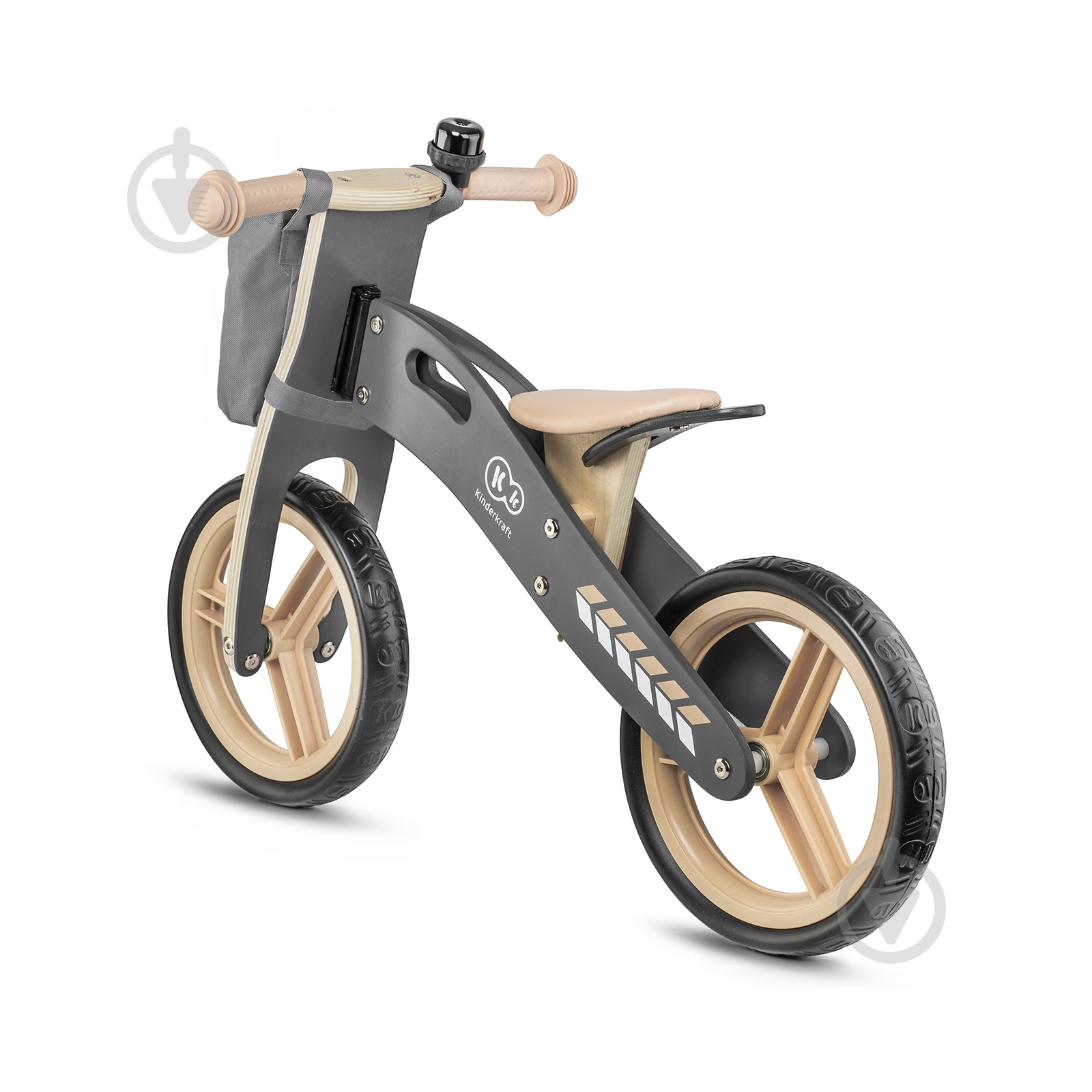 Беговел Kinderkraft Runner черный с бежевым - фото 13 Беговел Kinderkraft Runner черный с бежевым - фото 13