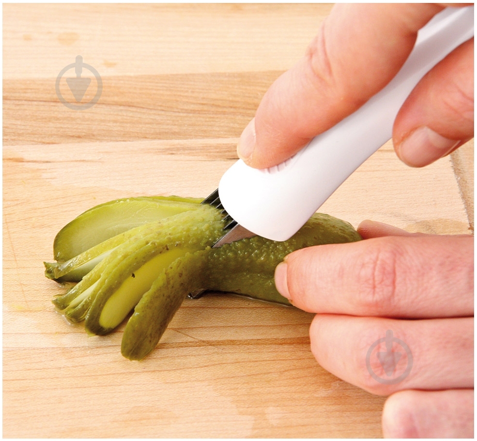 Нож для нарезки огурцов Fackelmann Arcadalina 49268 - фото 4 Нож для нарезки огурцов Fackelmann Arcadalina 49268 - фото 4