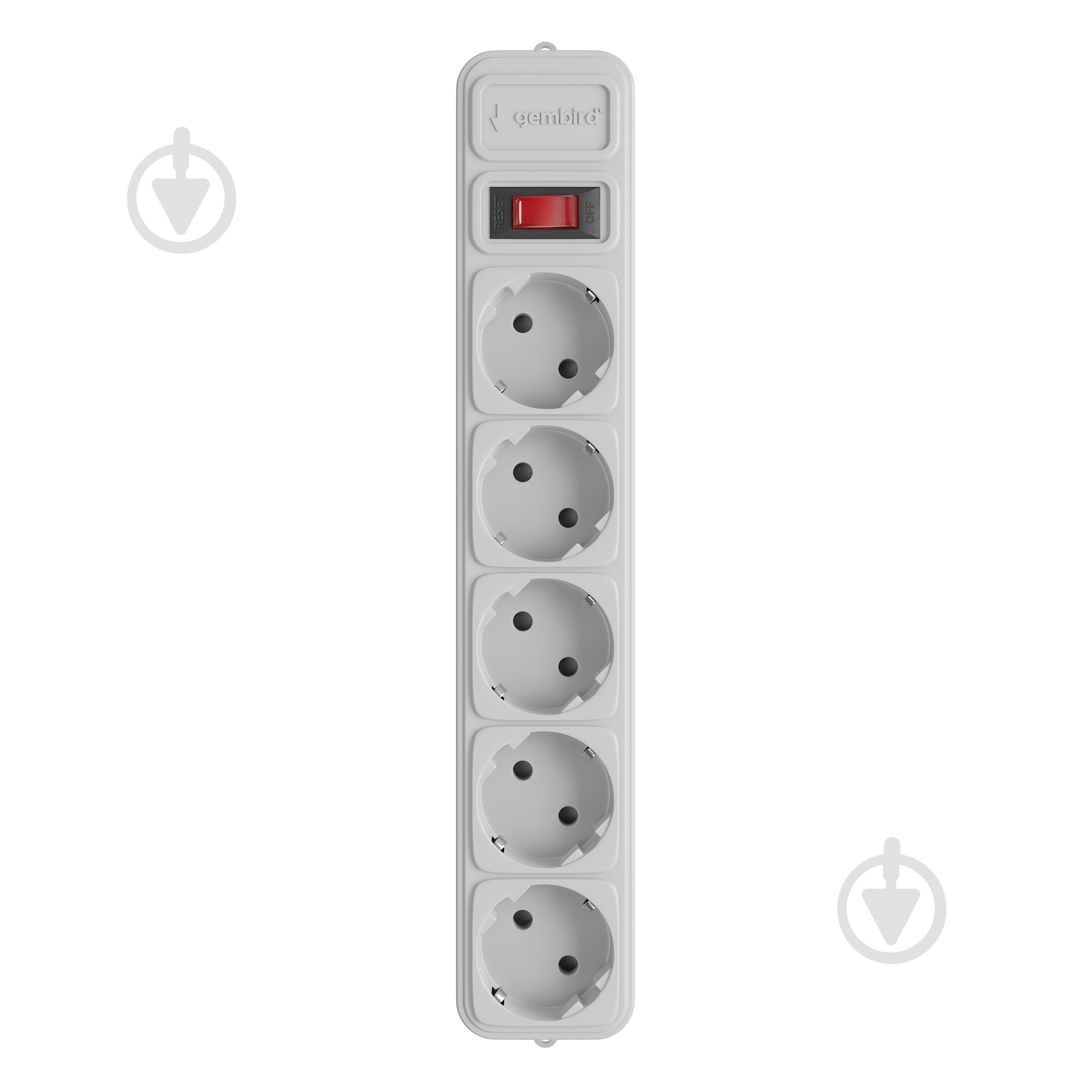 Сетевой фильтр Gembird 1.8 м кабель, 5 розеток с заземлением 5 гн. 1,8 м SPG5-G-6G - фото 1 Сетевой фильтр Gembird 1.8 м кабель, 5 розеток с заземлением 5 гн. 1,8 м SPG5-G-6G - фото 1