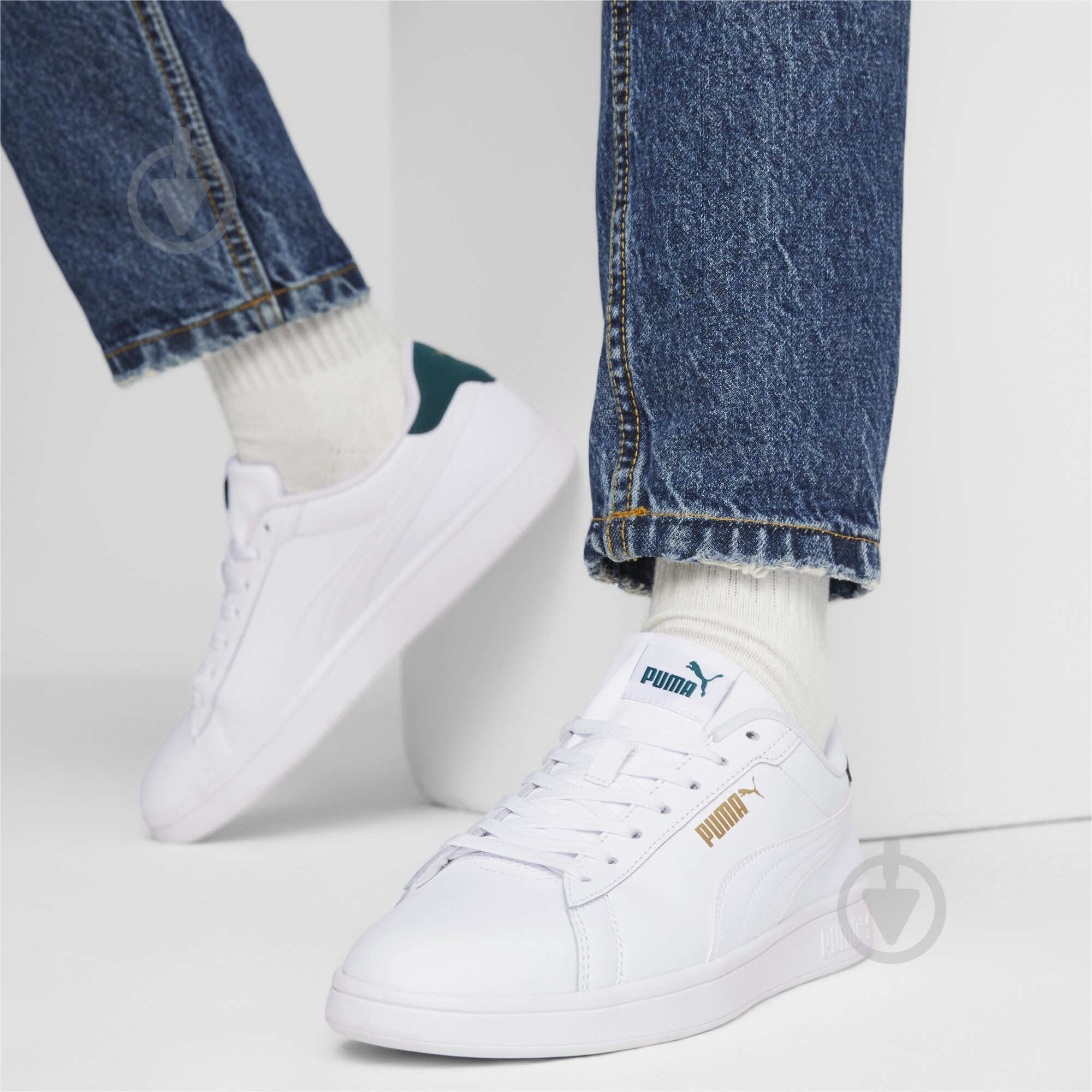 Кроссовки мужские Puma SMASH 3.0 L 39098714 р.41 белые - фото 3 Кроссовки мужские Puma SMASH 3.0 L 39098714 р.41 белые - фото 3