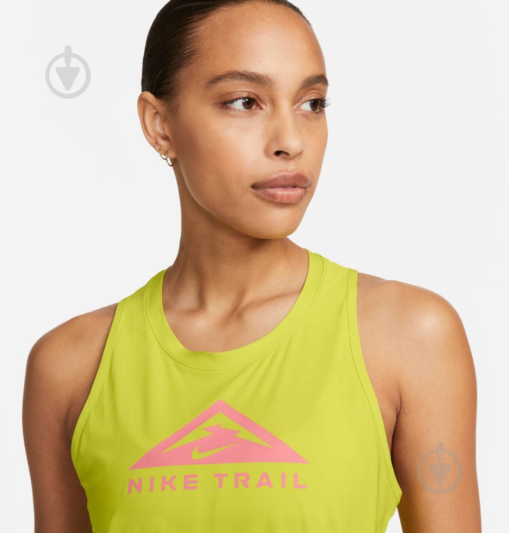 Майка Nike DX1023-308 р.XS зеленый - фото 3