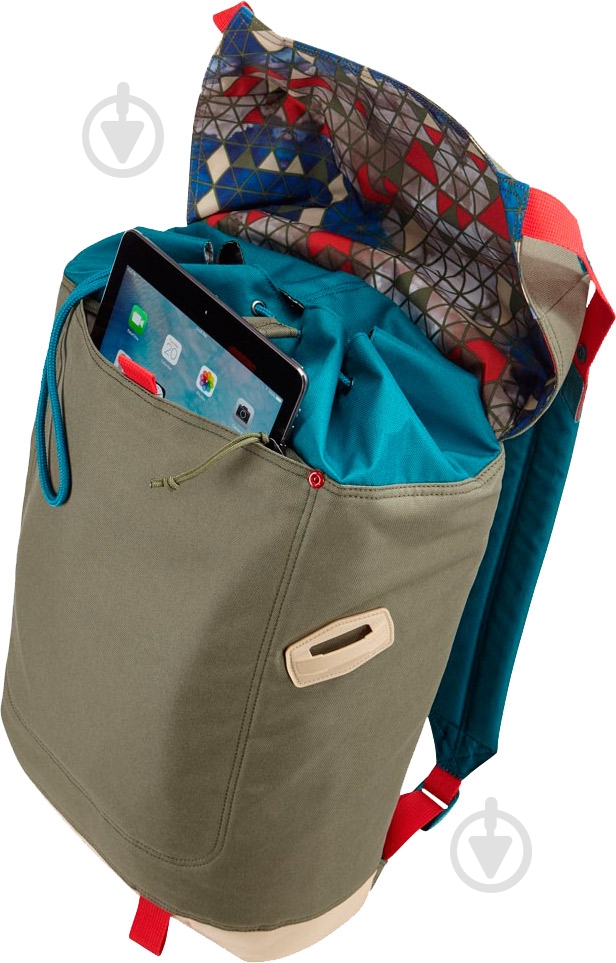 Рюкзак CASE LOGIC Larimer LARI 115 Petrol 15.6" green (LARI115PTG) - фото 6