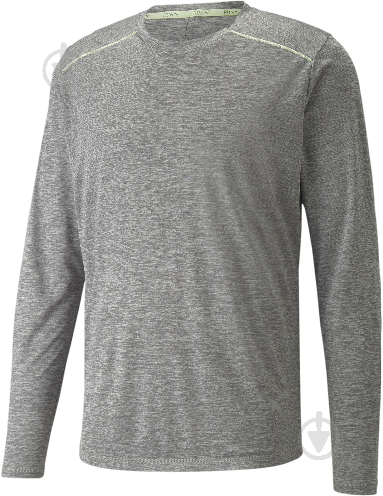 Футболка Puma RUN LS Tee M 52140303 р.M сірий - фото 4