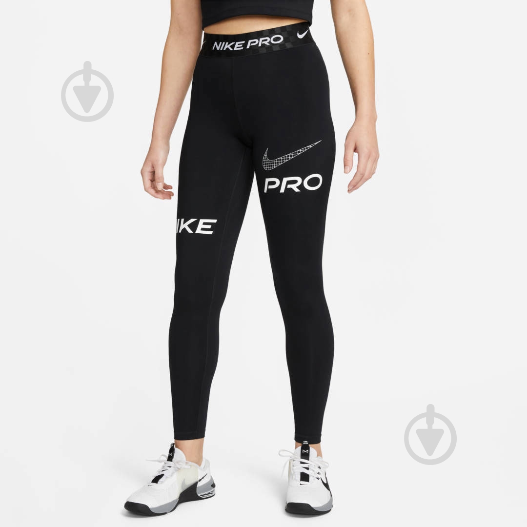 Лосины Nike DX0080-010 р.S черный - фото 1