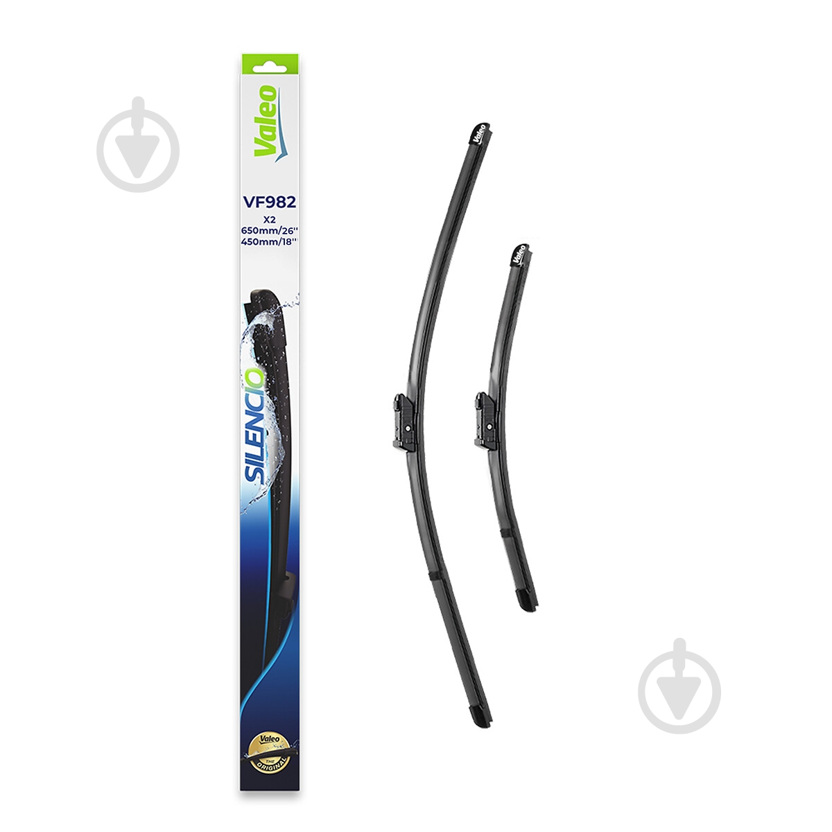 Щетка стеклоочистителя VALEO Silencio 577982 650/450 мм 2 шт. - фото 3