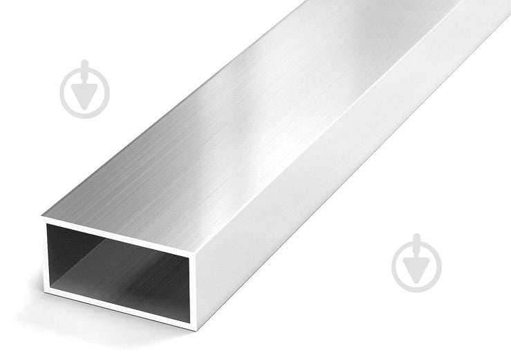 Труба прямоугольная алюминиевая Braz Line гладкий 30x40x2 мм анодированная - фото 1 Труба прямоугольная алюминиевая Braz Line гладкий 30x40x2 мм анодированная - фото 1