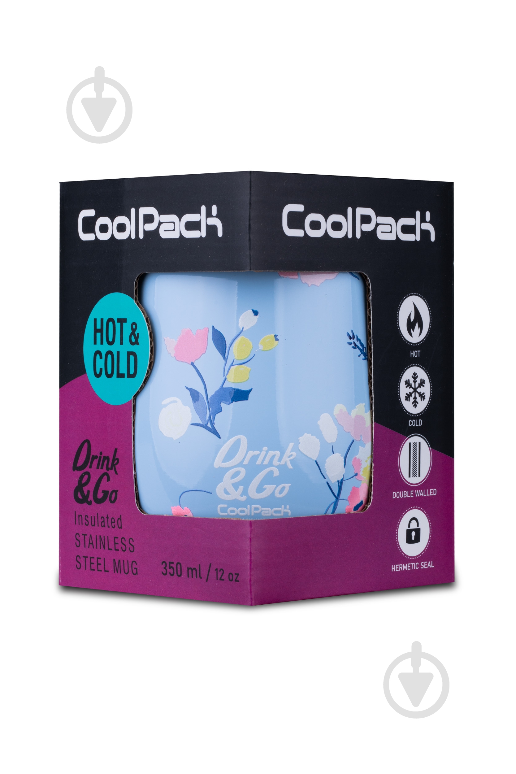 Термопляшка CoolPack 350 мл provence - фото 2