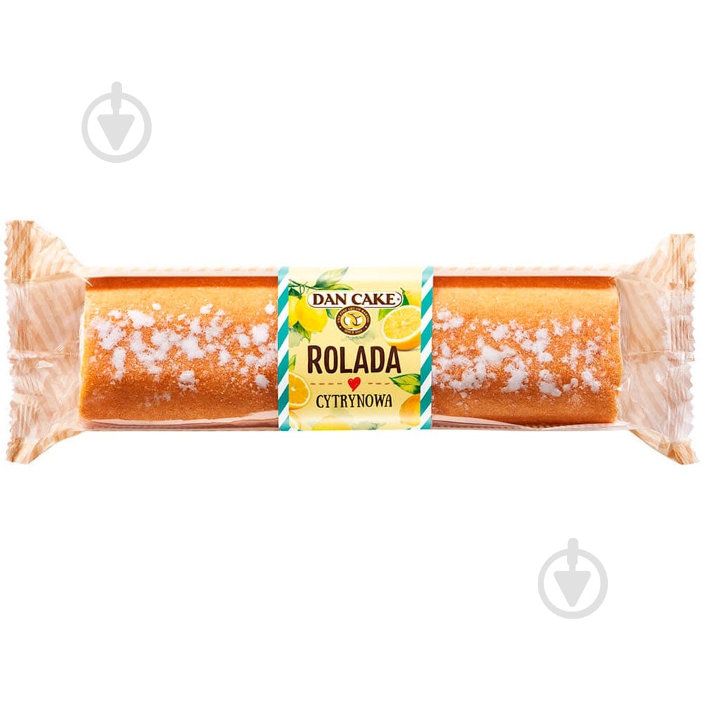 Рулет бисквитный Dan Cake лимонный 400 г - фото 1