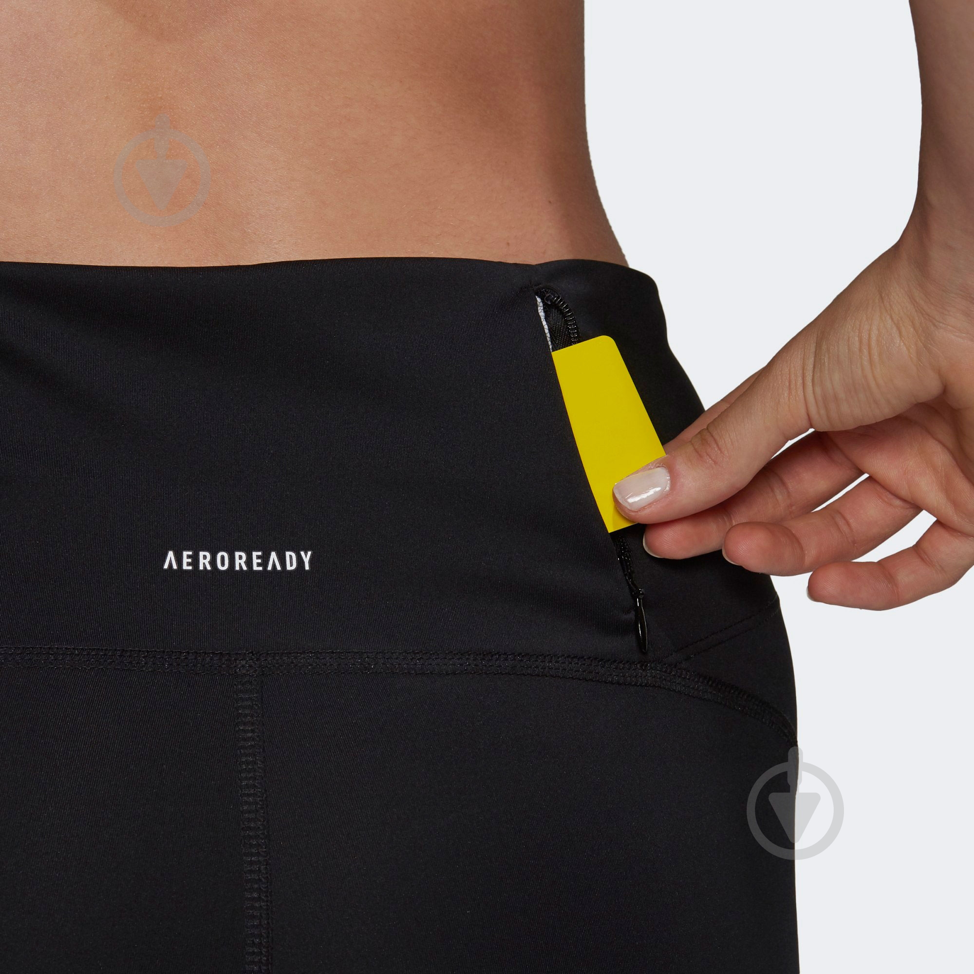 Тайтсы Adidas GU8940 р. S черный - фото 3