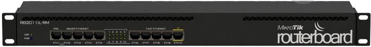 Wi-Fi-роутер Mikrotik RB2011IL-RM - фото 1 Wi-Fi-роутер Mikrotik RB2011IL-RM - фото 1
