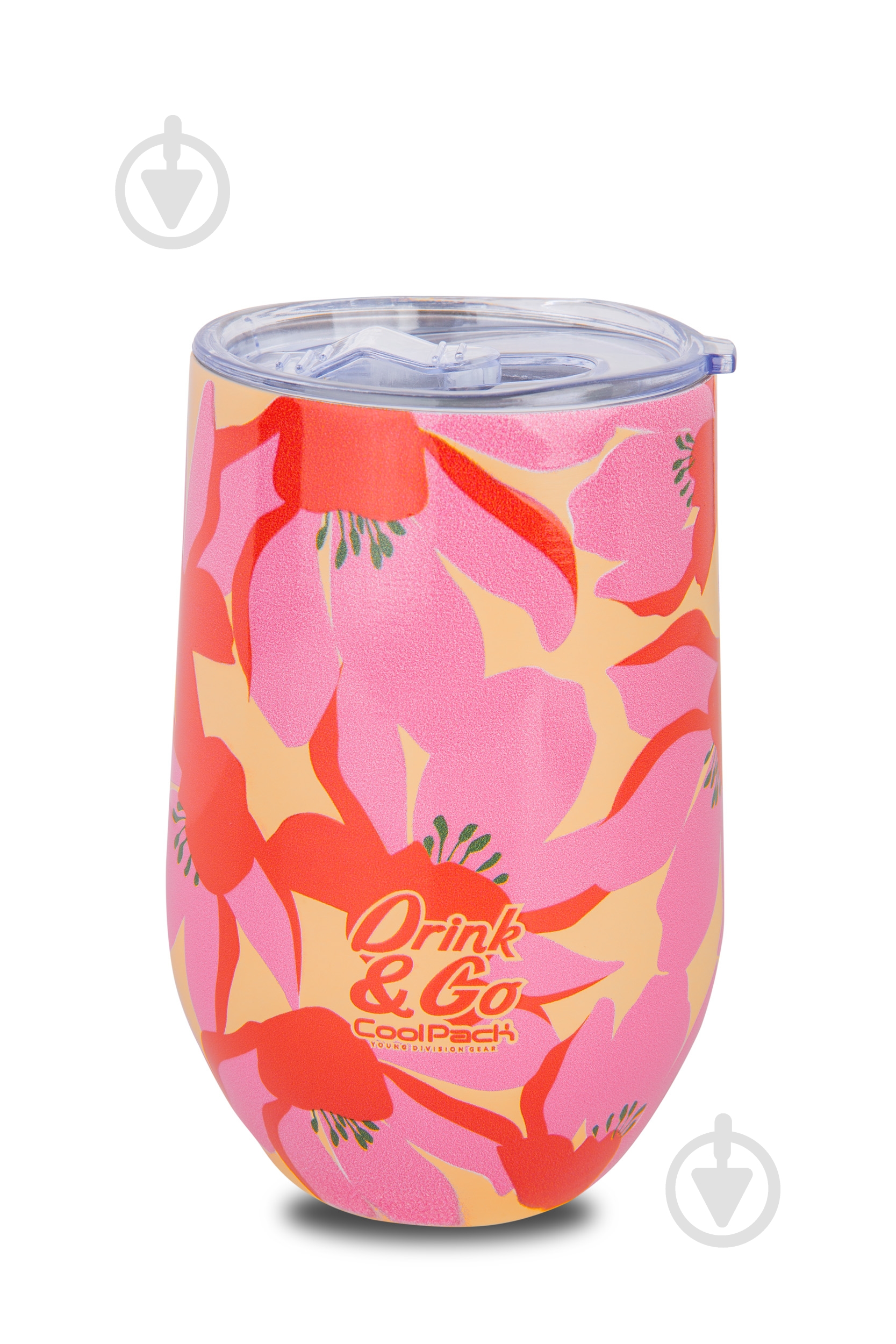 Термобутылка CoolPack 550 мл flores rosa - фото 1