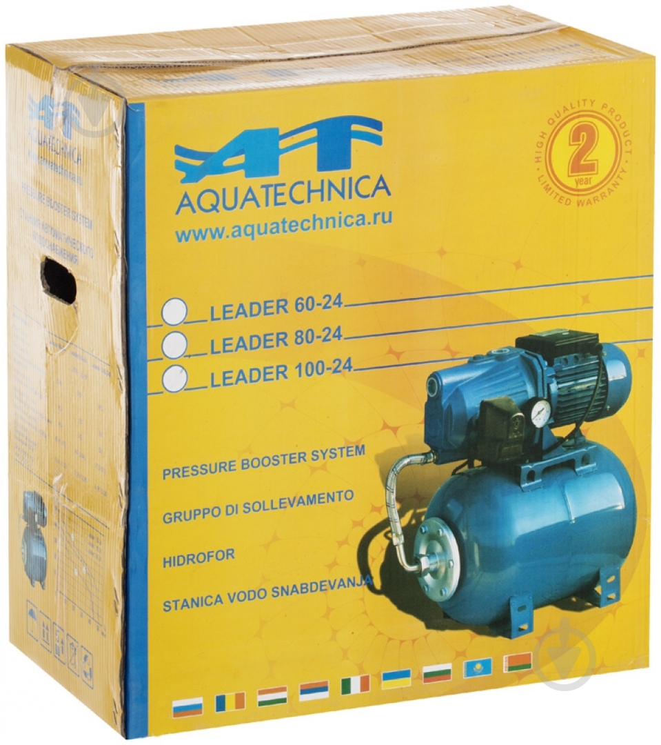 Насосная станция AquaTechnica Leader 100-24 - фото 5 Насосная станция AquaTechnica Leader 100-24 - фото 5