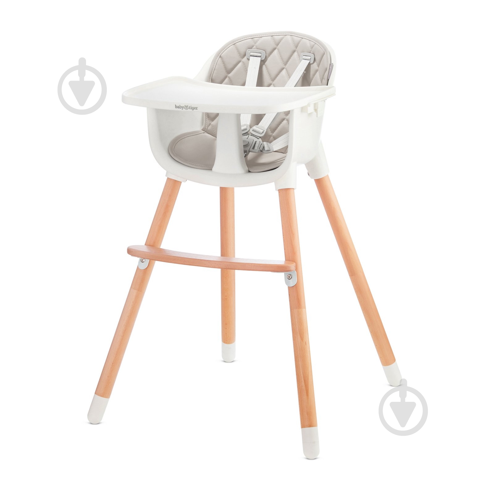 Стільчик для годування Kinderkraft Tini Grey (BTKTINIGRY0000) - фото 2