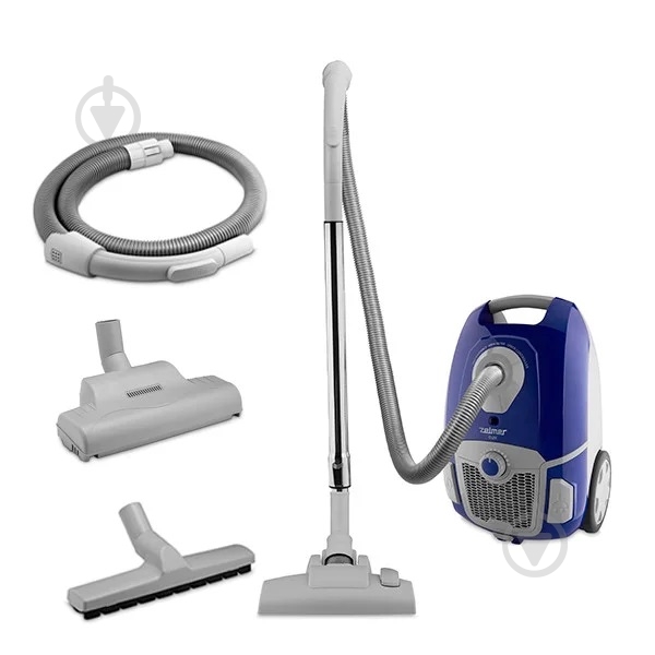 Пылесос Zelmer Olek ZVC421PB grey/blue - фото 1 Пылесос Zelmer Olek ZVC421PB grey/blue - фото 1