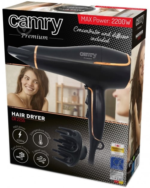 Фен Camry CR 2255 - фото 7 Фен Camry CR 2255 - фото 7