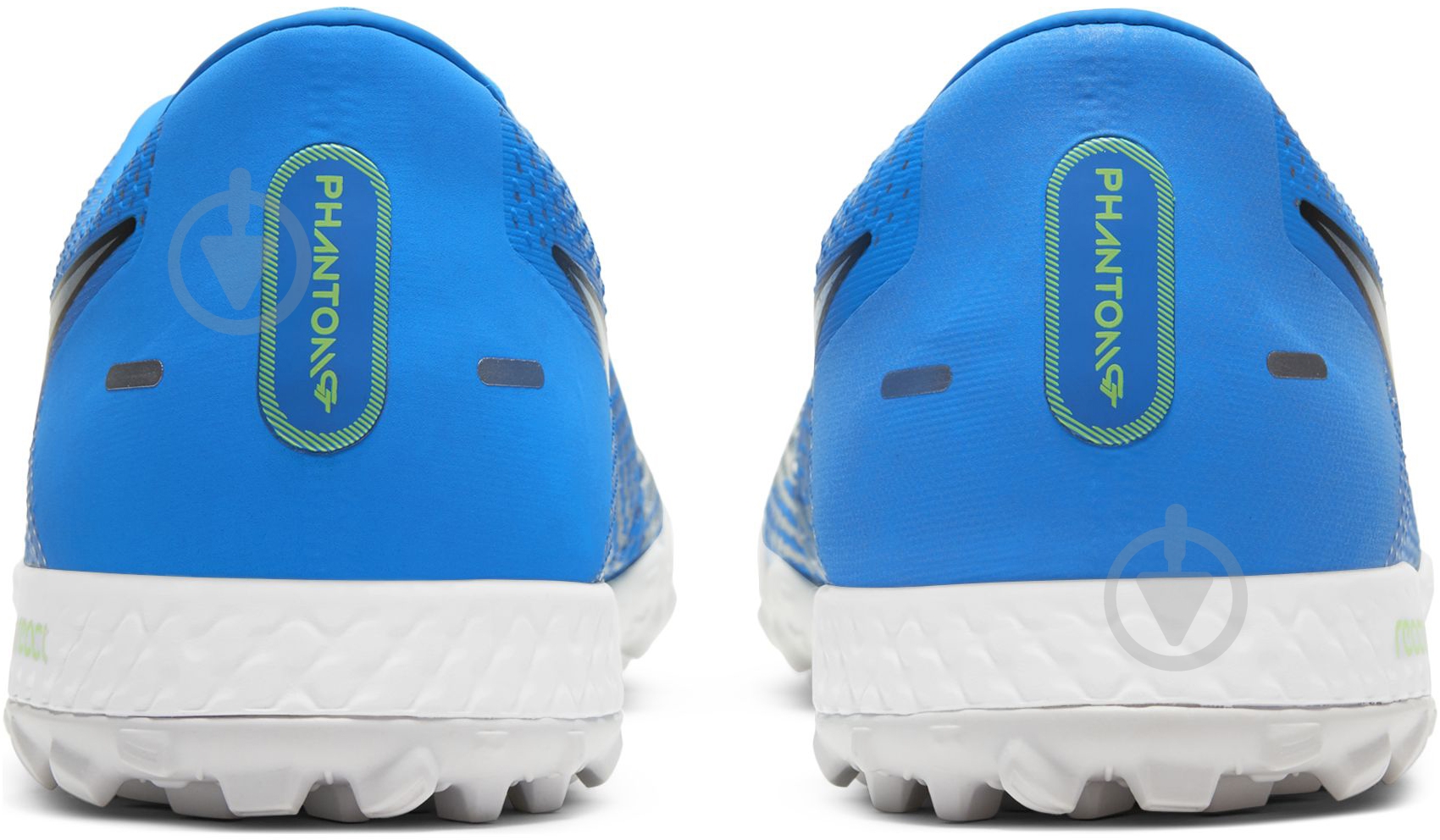 Сороконожки Nike React Phantom GT Pro TF CK8468-400 р.45 зеленый - фото 2