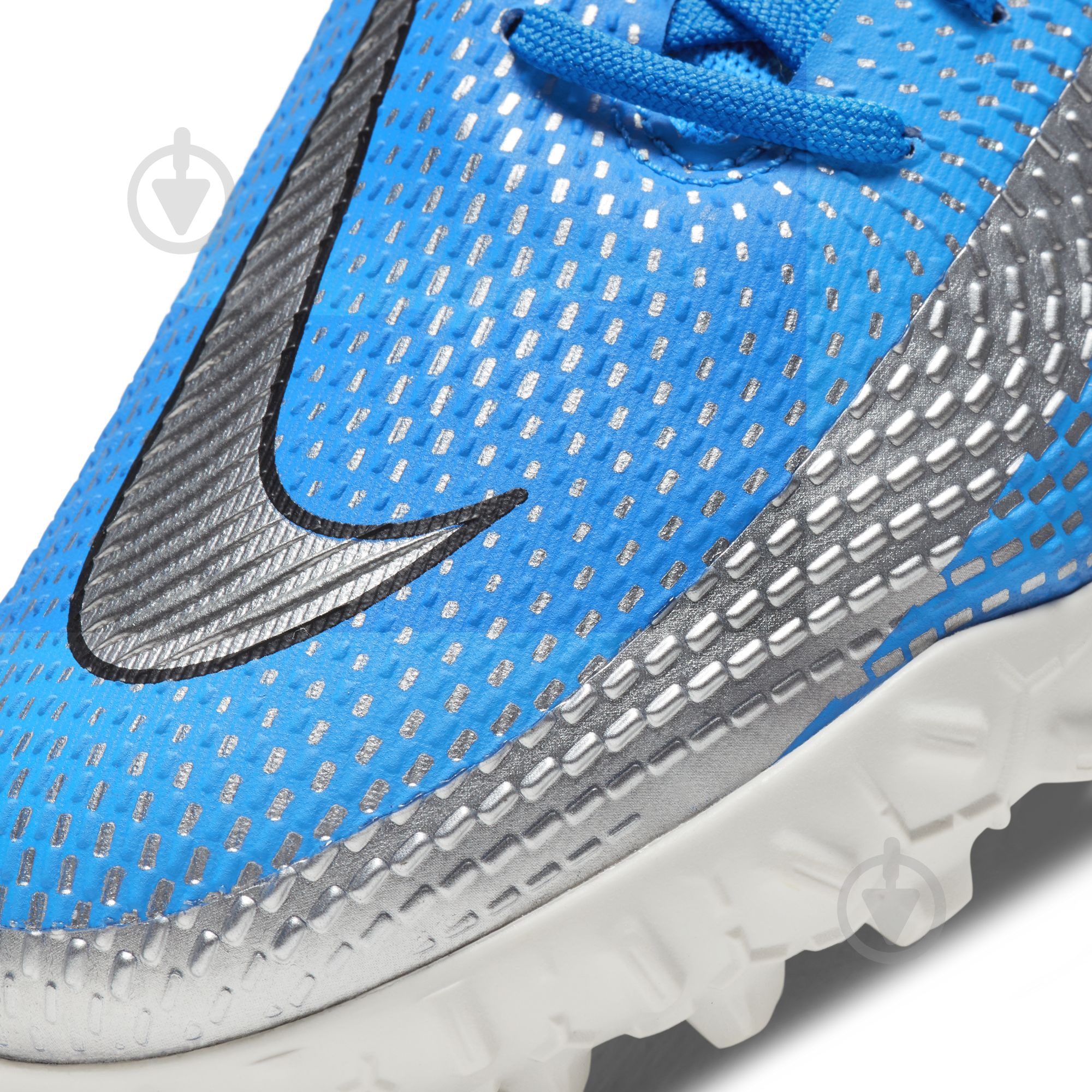 Сороконожки Nike React Phantom GT Pro TF CK8468-400 р.45 зеленый - фото 9