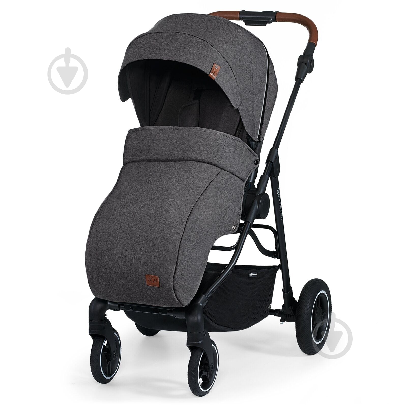 Коляска прогулянкова Kinderkraft ALL ROAD Сіра - фото 5