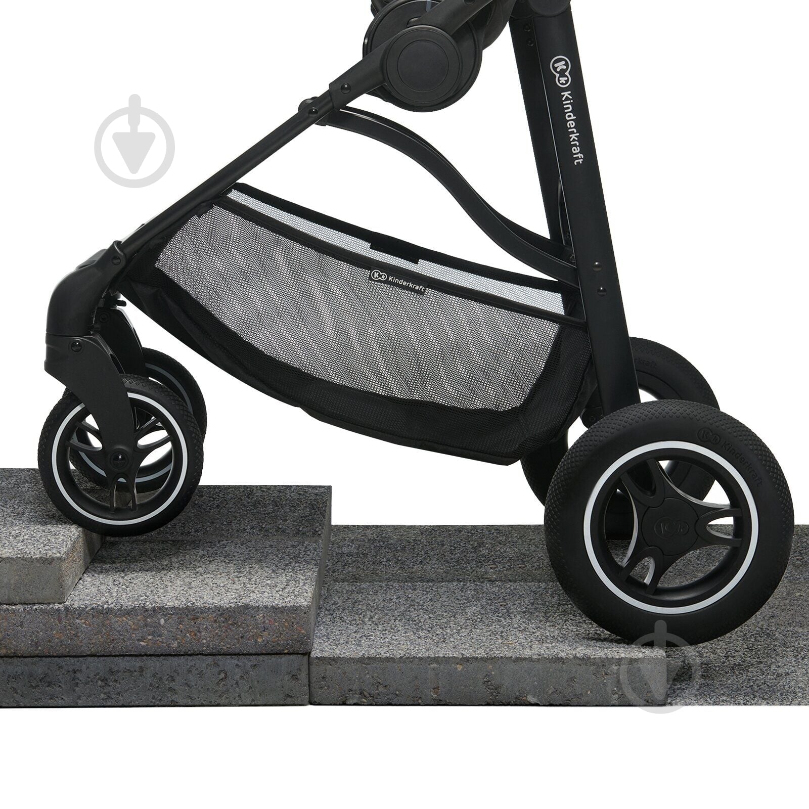 Коляска прогулянкова Kinderkraft ALL ROAD Сіра - фото 9