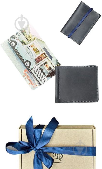 Набор подарочный BlankNote Токио BN-set-access-8 темно-синий - фото 1