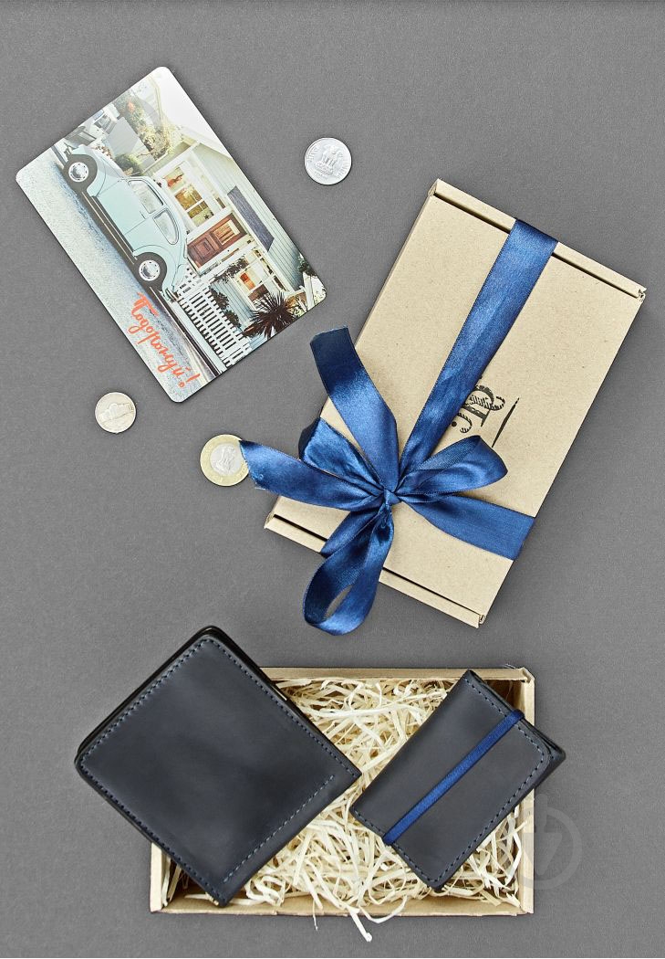 Набор подарочный BlankNote Токио BN-set-access-8 темно-синий - фото 2