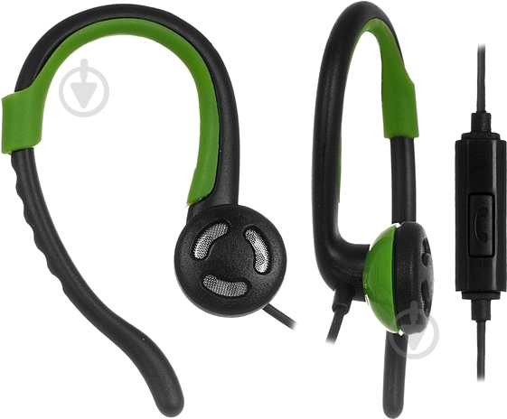 Гарнитура Ergo VS-300 black/green - фото 2 Гарнитура Ergo VS-300 black/green - фото 2