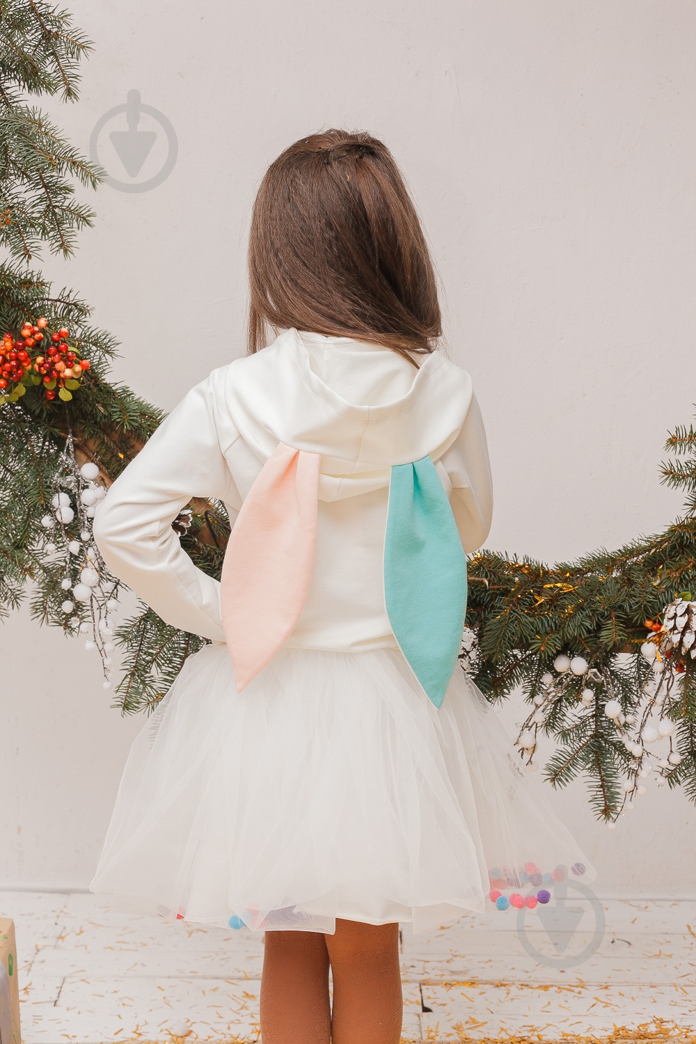 Комплект детской одежды Sasha р.122 молочный 3940/11 - фото 3