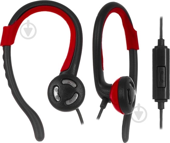 Гарнитура Ergo VS-300 black/red - фото 2 Гарнитура Ergo VS-300 black/red - фото 2