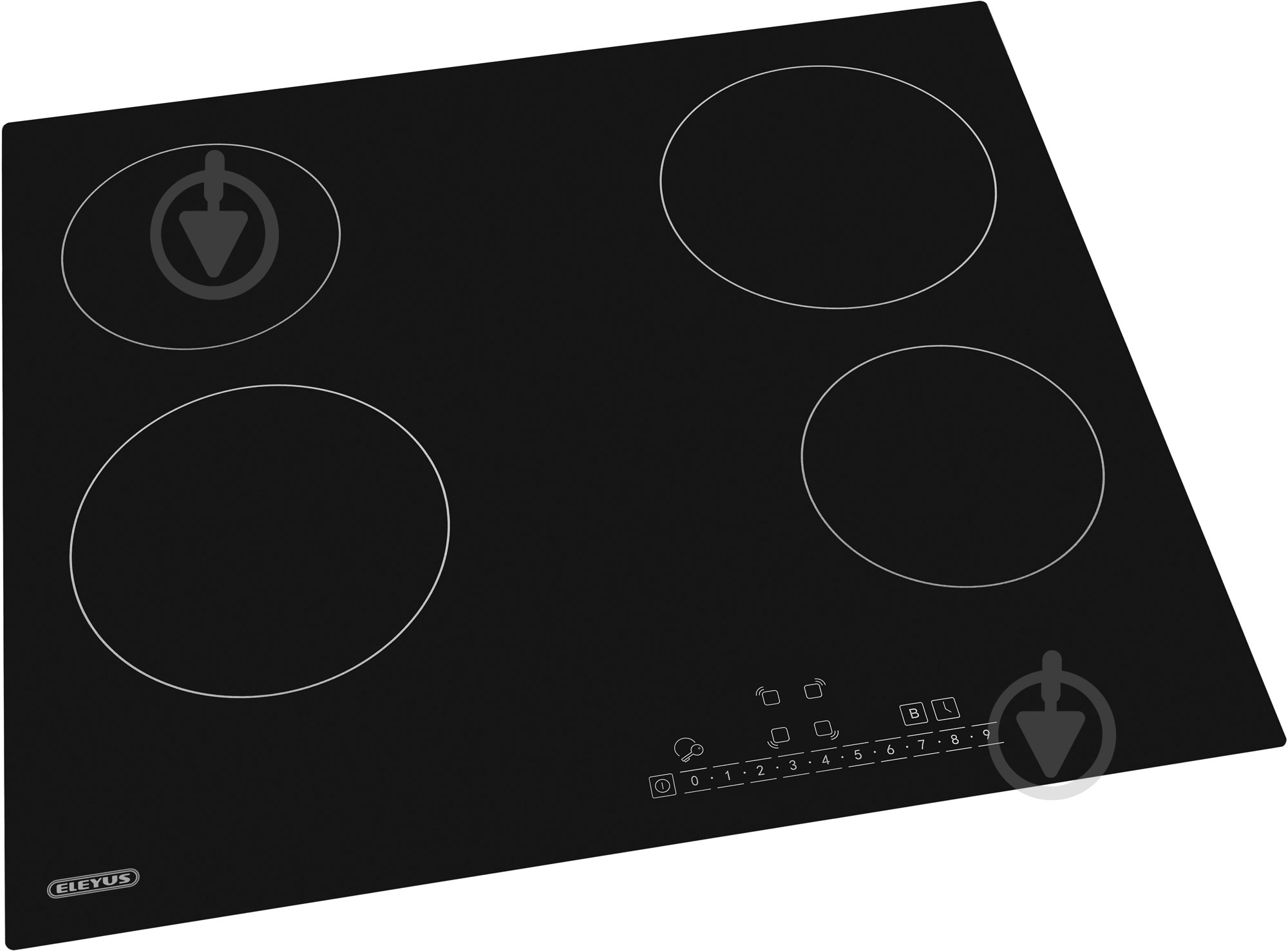 Комплект встраиваемой техники Eleyus Ester 6006 BL + H3EBHG SL 60 BL V + AGAT 1200 LED 60 BL - фото 23