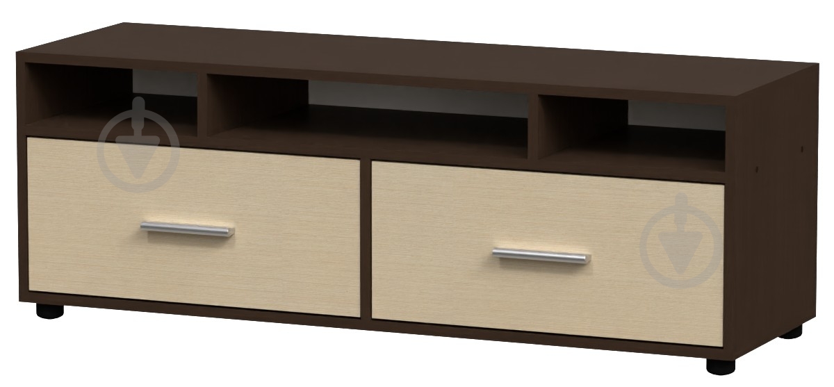 Тумба под ТВ Компанит Плазма венге - фото 1