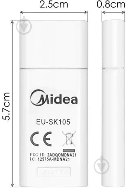 Wi-Fi модуль Midea EU-SK105 Smart Kit - фото 4 Wi-Fi модуль Midea EU-SK105 Smart Kit - фото 4