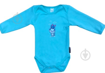 Унисекс Bambinelli бирюзовый р.74 бирюзовый с рисунком Б301-5 - фото 1