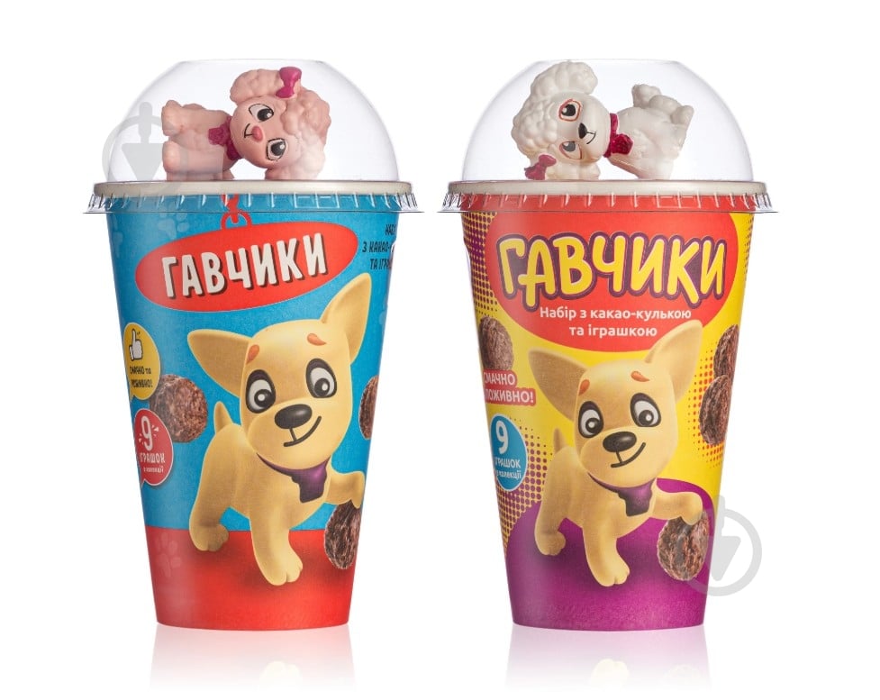 Набор Конфітрейд с какао-шариком и игрушкой Гавчики - фото 1 Набор Конфітрейд с какао-шариком и игрушкой Гавчики - фото 1