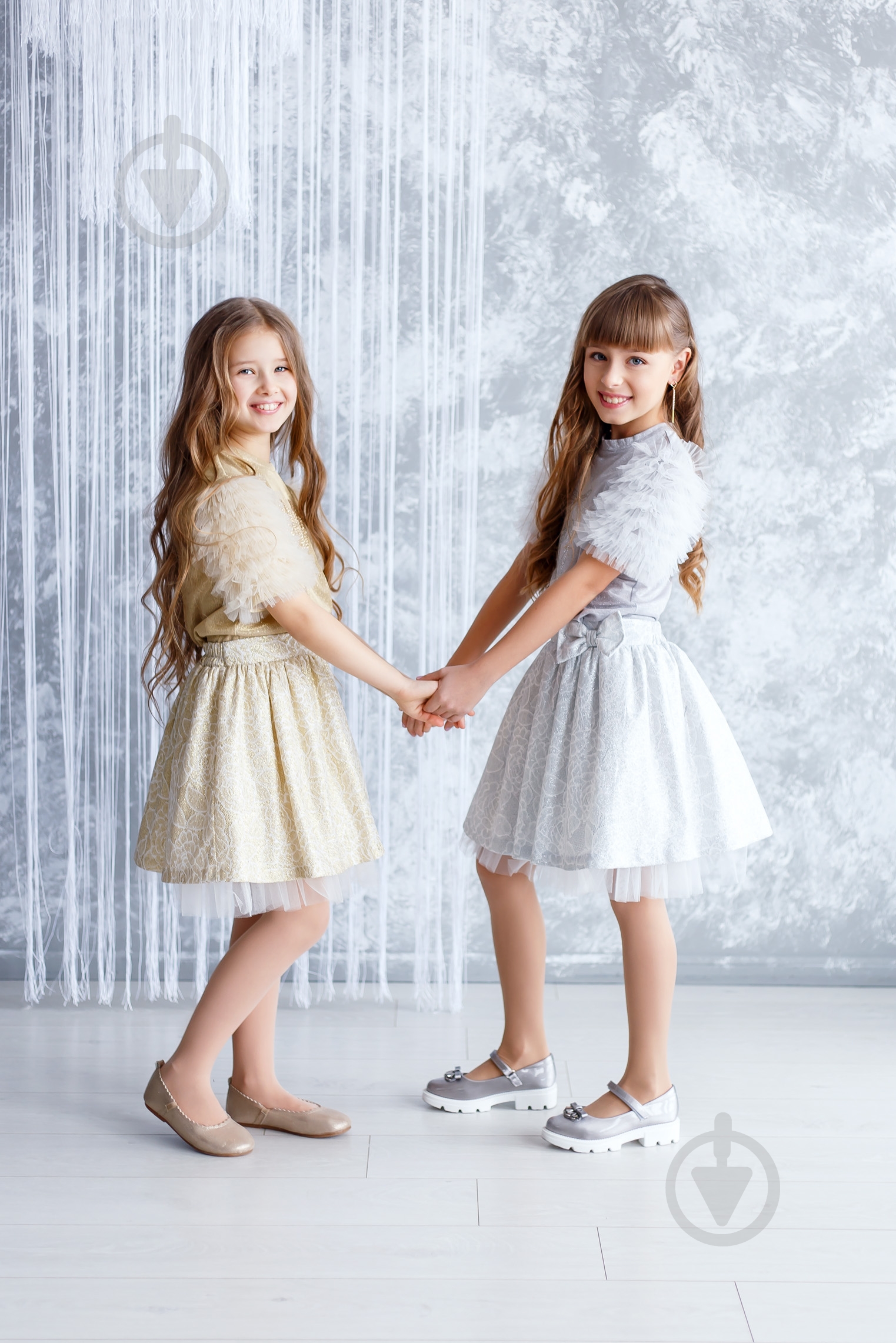 Блуза Sasha р.128 серебристый 4290/1 - фото 1 Блуза Sasha р.128 серебристый 4290/1 - фото 1