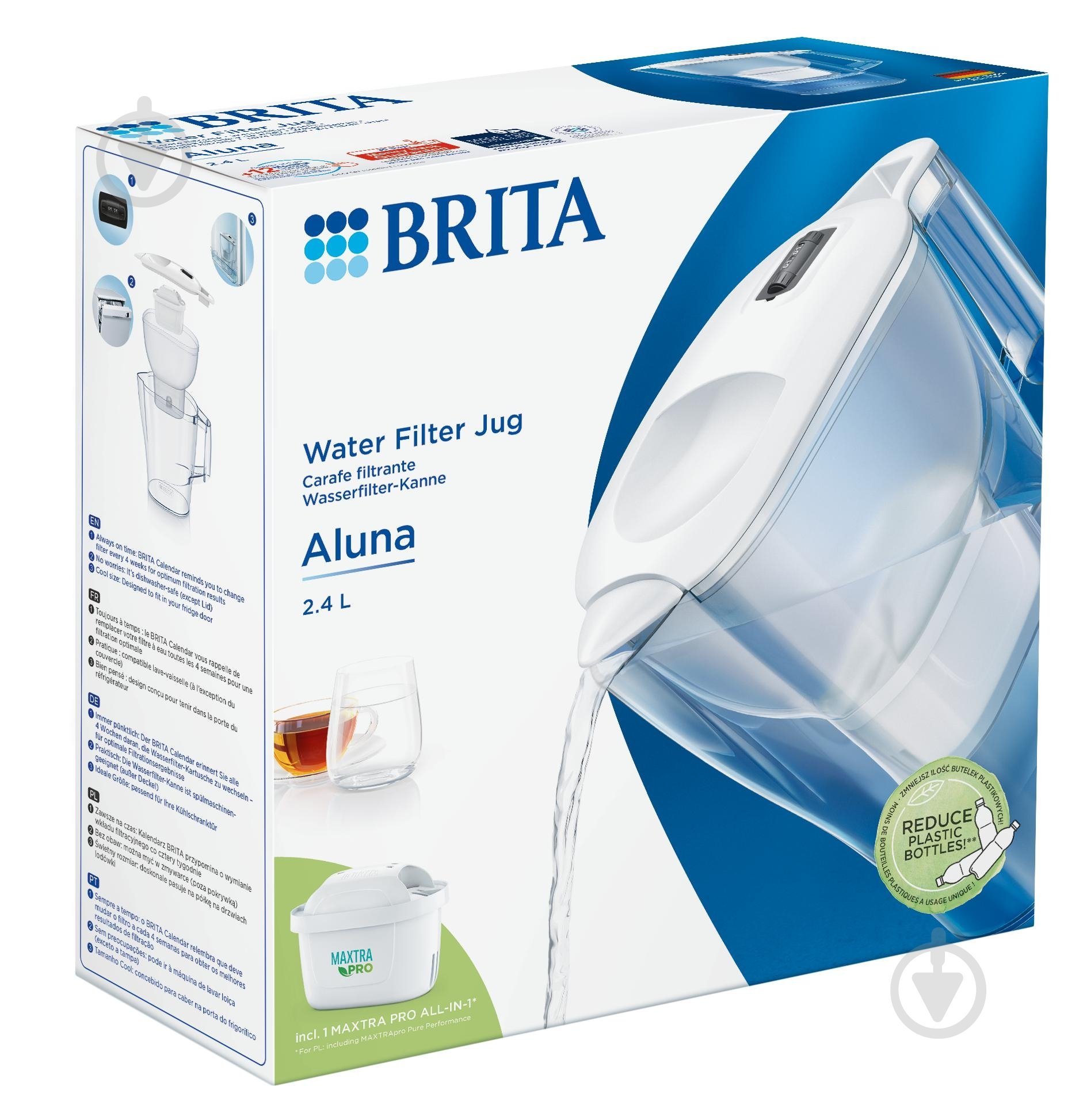 Фильтр-кувшин BRITA Aluna Mxpro белый - фото 1