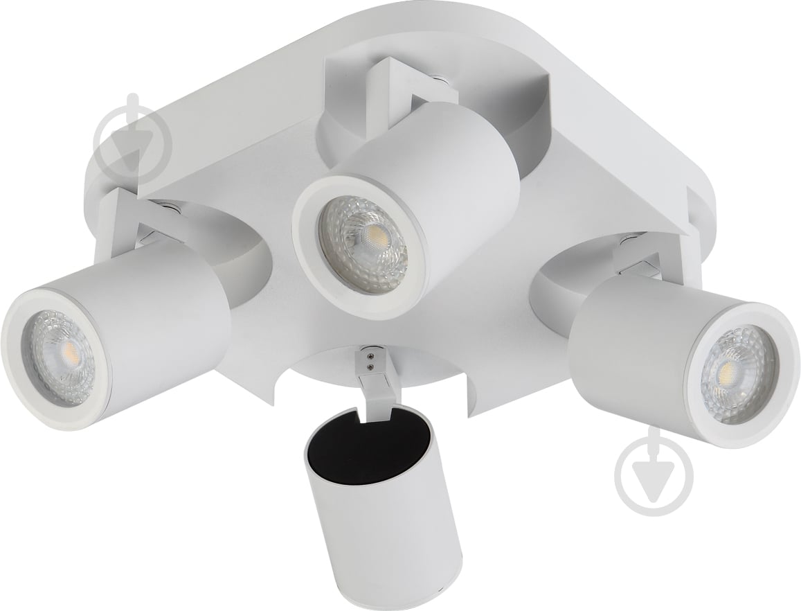 Спот Victoria Lighting Oxy/PL4-S 4x35 Вт GU10 белый - фото 1 Спот Victoria Lighting Oxy/PL4-S 4x35 Вт GU10 белый - фото 1