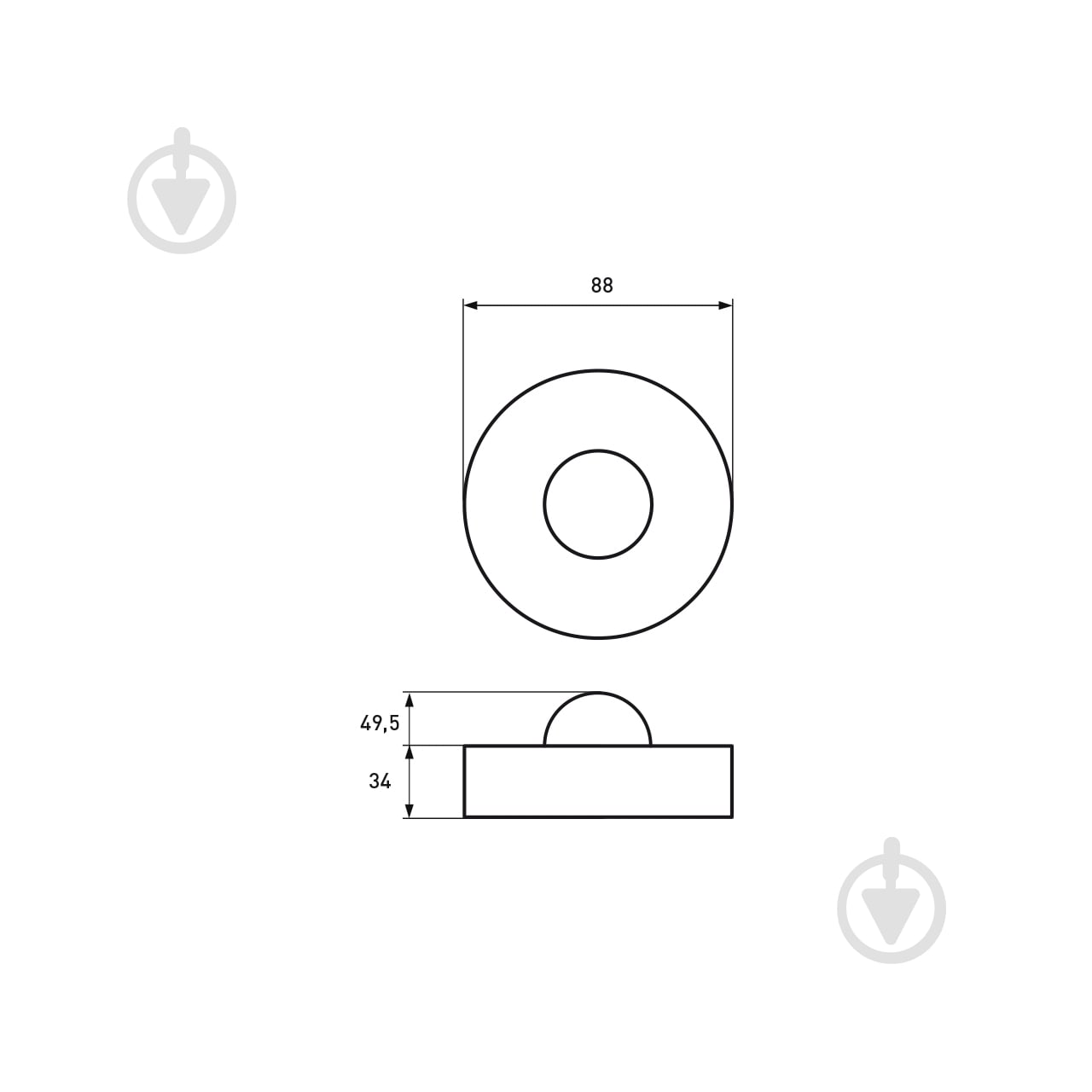 Датчик движения Euroelectric ST-05A(black) - фото 4