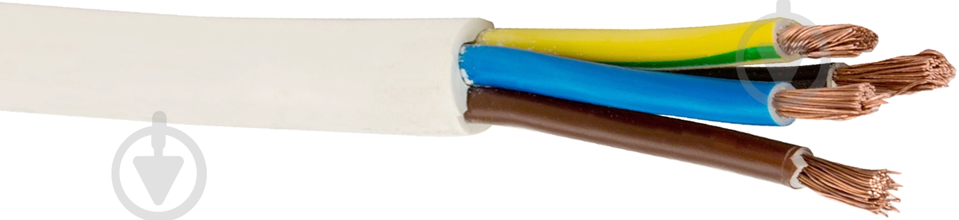 Кабель силовой Borsan ПВС 4x6,0 медь - фото 1