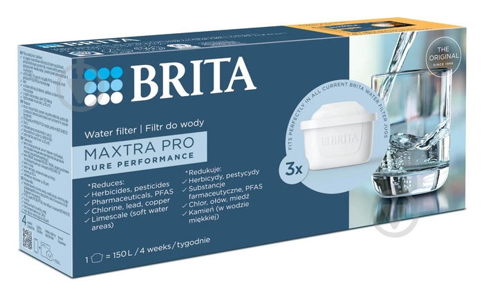 Набор картриджей BRITA MXPro Pure Performance All-in-1 3 шт. - фото 1