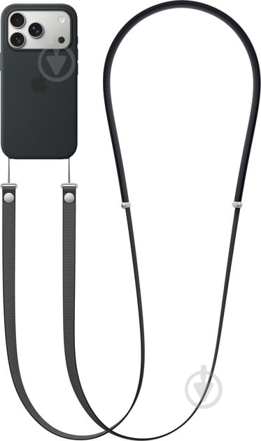 Ремешок Apple Crossbody Strap Black (MGGL4ZM/A) - фото 1