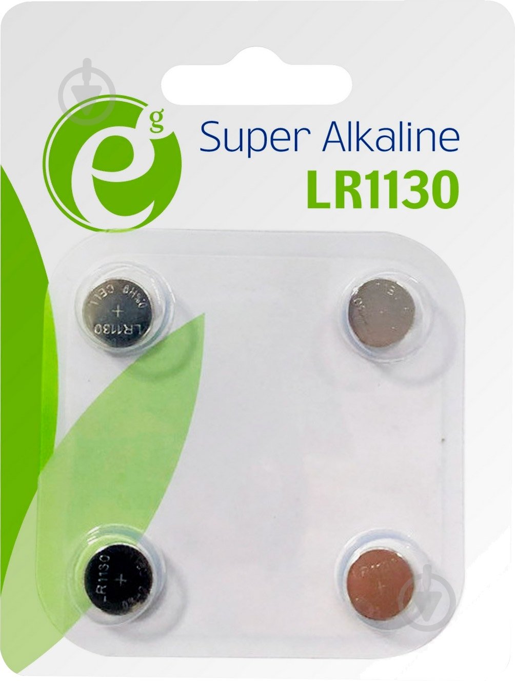 Батарейки EnerGenie щелочные, LR1130 4 шт. (EG-BA-LR1130-01) - фото 1