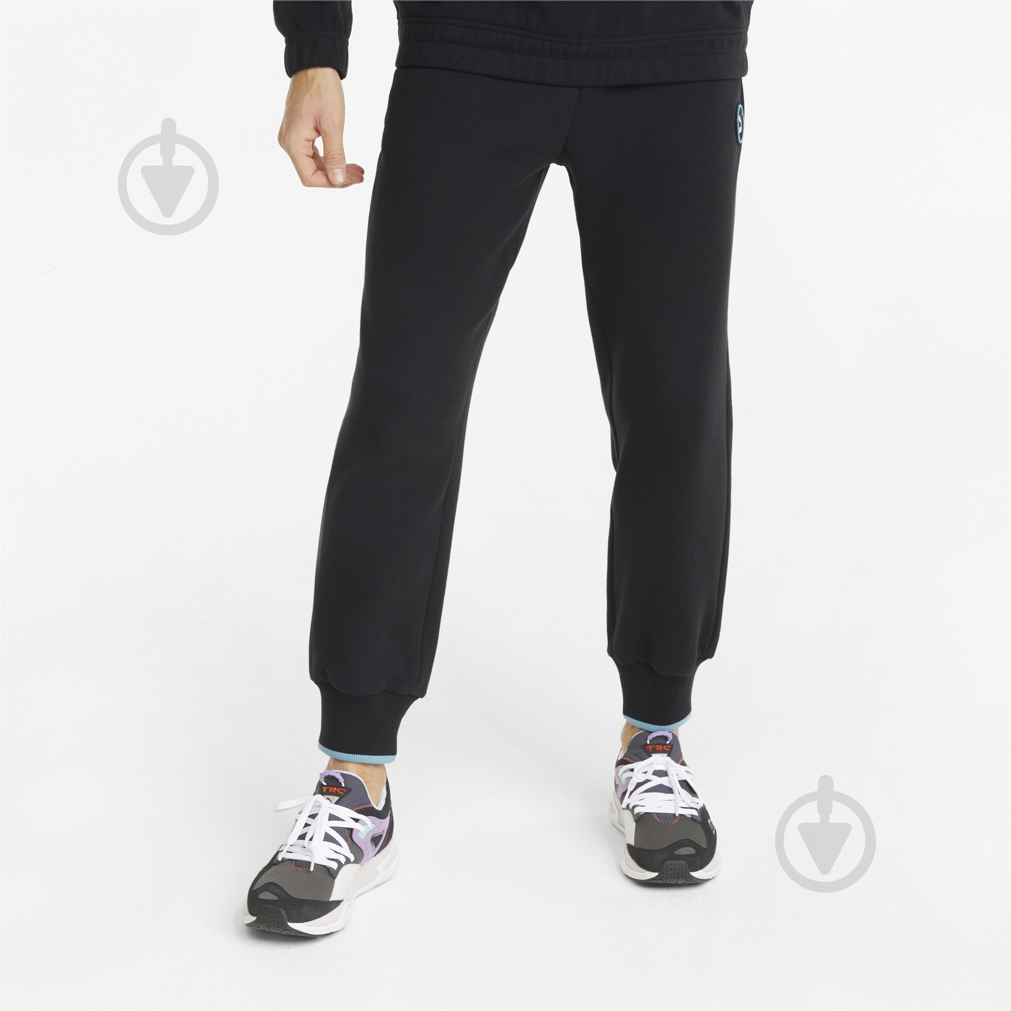 Брюки Puma SWxP Track Pants 53362001 р. S черный - фото 1