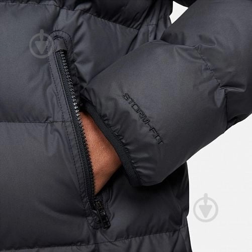 Куртка-парка мужская Nike M NK SF WR PL-FLD HD PARKA FB8189-010 р.XL черная - фото 4
