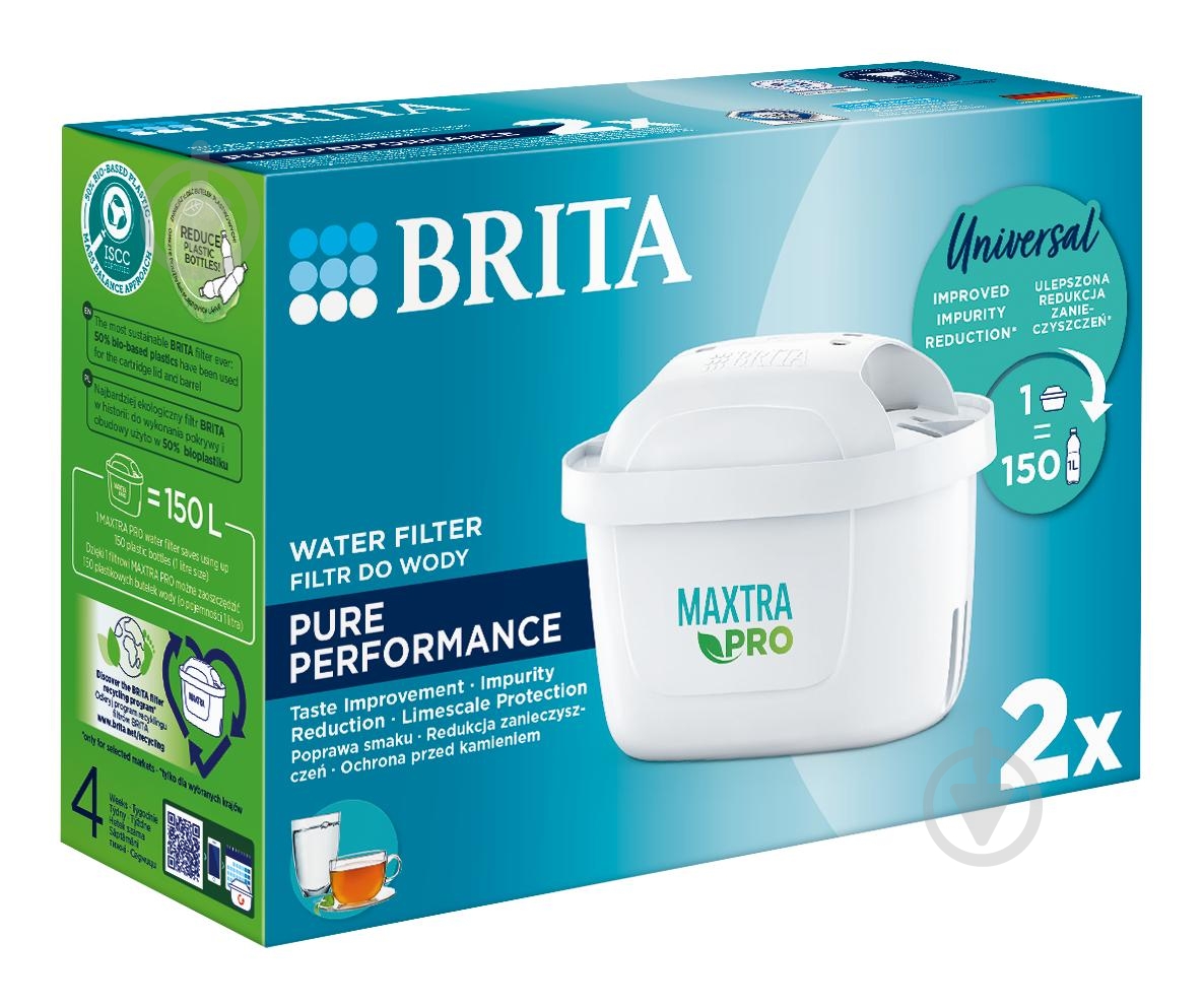 Набор картриджей BRITA MXPro Pure Performance All-in-1 2 шт. - фото 2