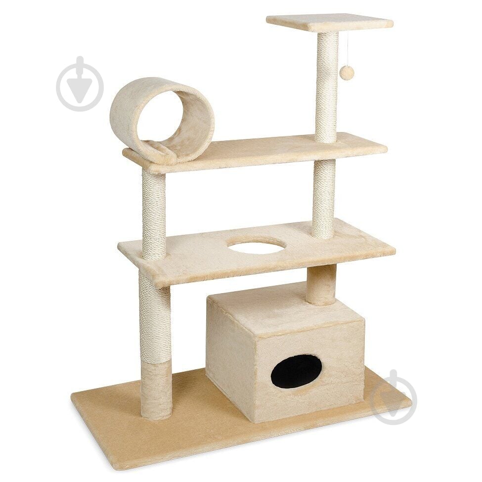 Когтеточка Природа Городок ДБ большая бежевая - фото 1