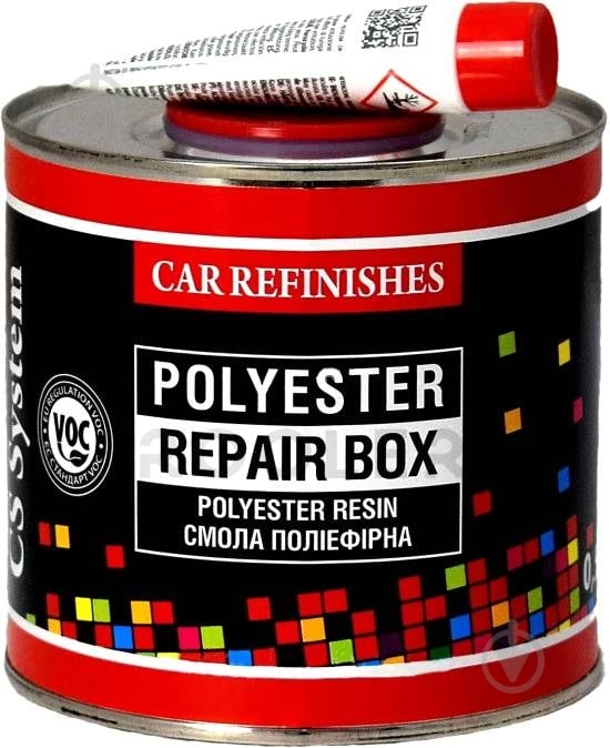 Поліефірна смола CS System Repairbox 0,5 кг - фото 1