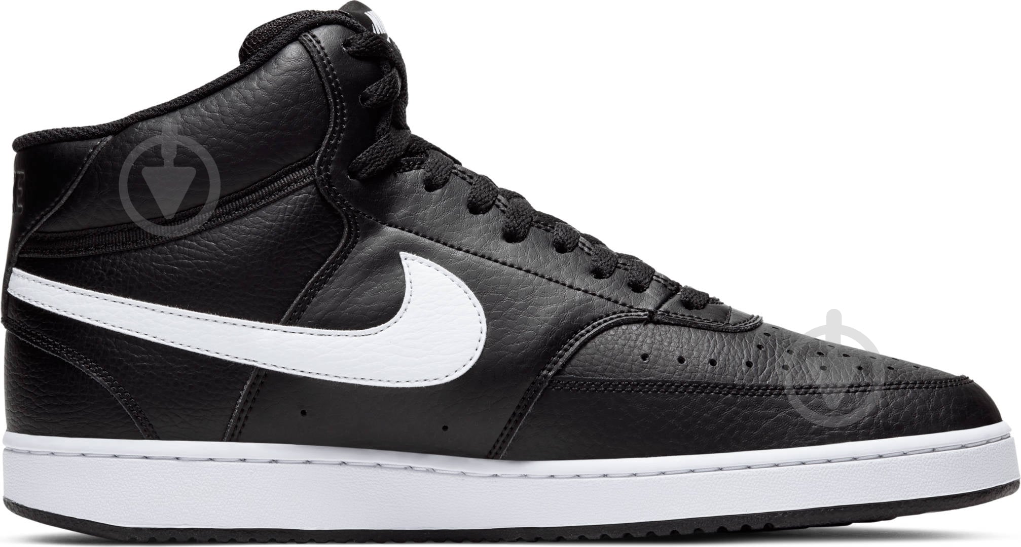 Кросівки чоловічі зимові Nike Court Vision Mid CD5466-001 р.44,5 чорні - фото 4
