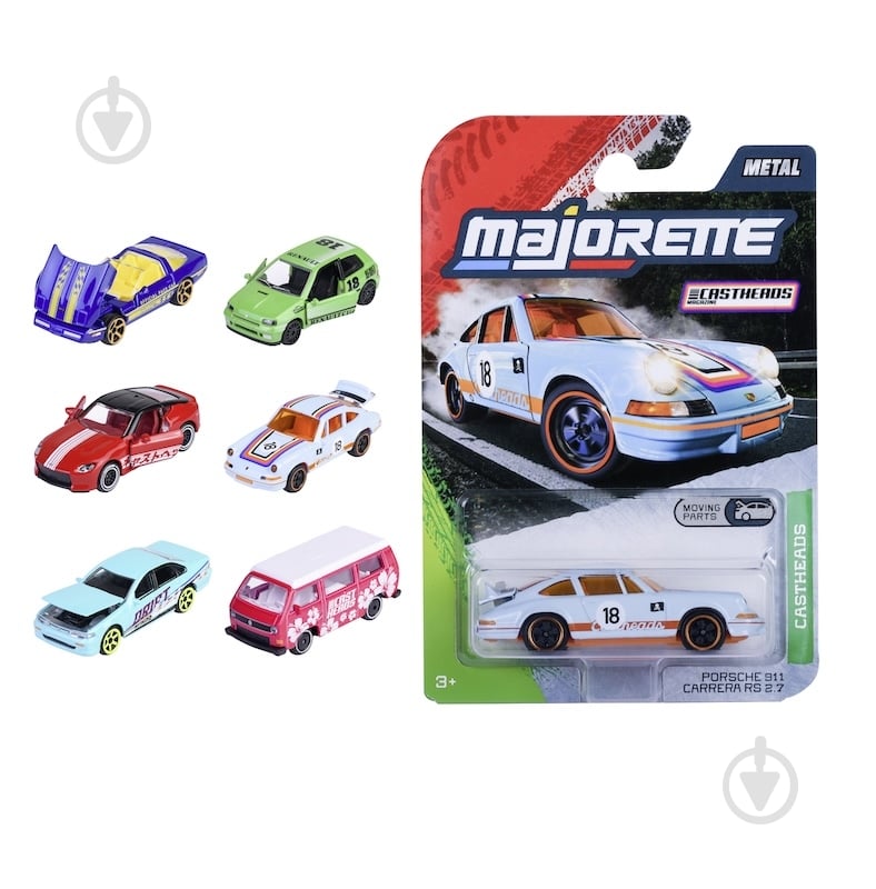 Машинка Majorette КастХедс премиум 1:64 8504100001 - фото 1 Машинка Majorette КастХедс премиум 1:64 8504100001 - фото 1