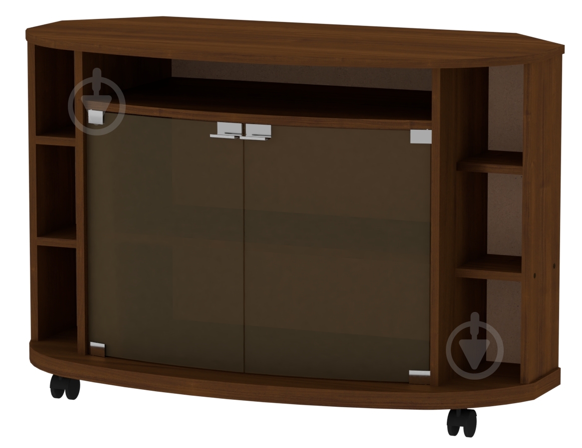 Тумба под ТВ Компанит Хортица орех экко - фото 1 Тумба под ТВ Компанит Хортица орех экко - фото 1