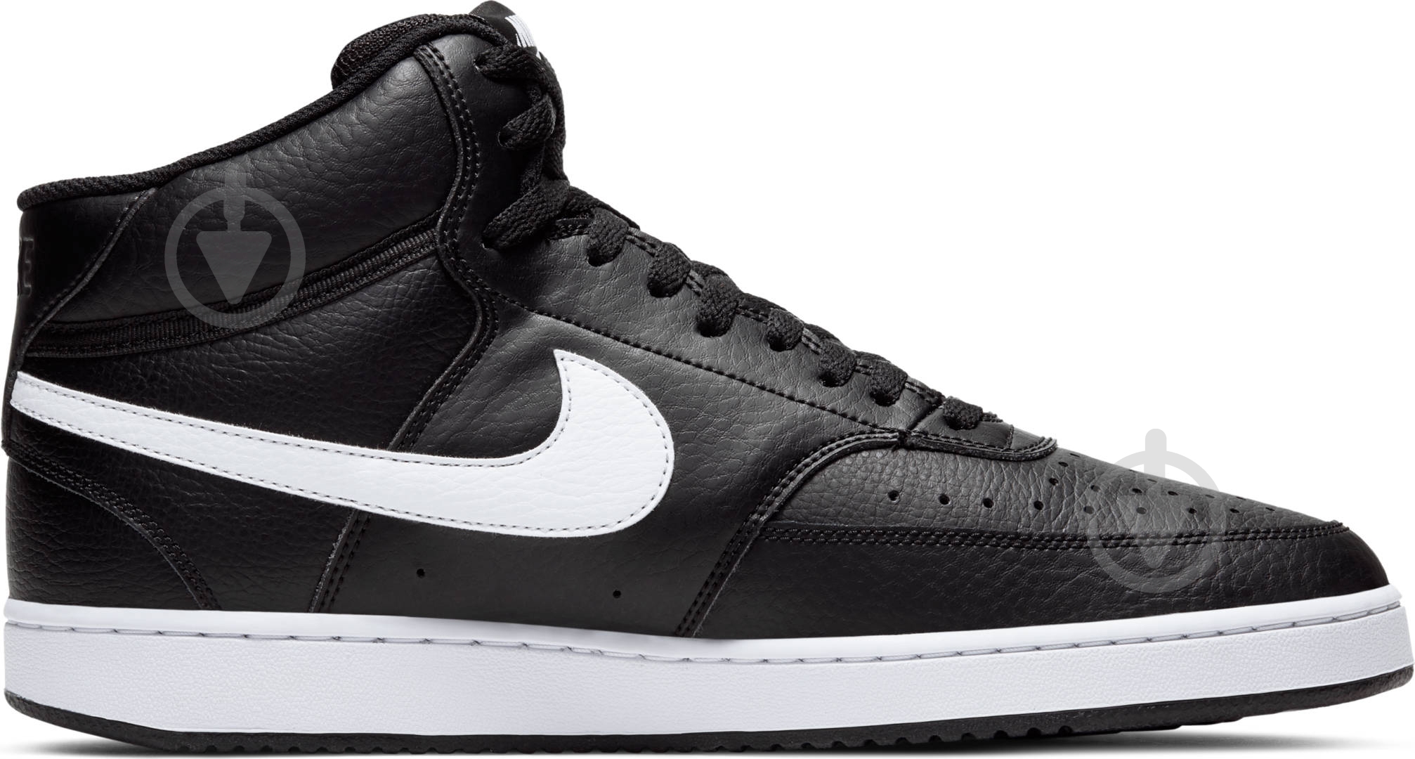 Кросівки чоловічі зимові Nike Court Vision Mid CD5466-001 р.45,5 чорні - фото 4